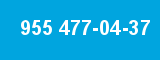955 477-04-37 955 477-04-37